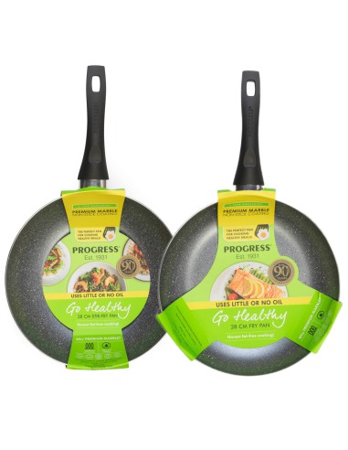 Zestaw patelnia Progress StirFry 28cm + GRATIS patelnia Progress FryPan 28cm 