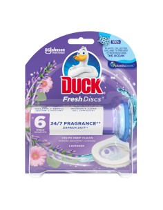 Żelowe krążki do toalety o zapachu lawendowym Duck Fresh Discs