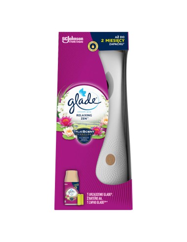 Automatyczny odświeżacz powietrza GLADE AUTOMATIC SPRAY + wkład Relaxing Zen 5000204073522