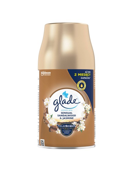 Wkład do odświeżacza GLADE Automatic Spray jaśmin i drzewo sandałowe 269 ml - Odświeżacze automatyczne Wkład do odświeżacza GLADE Automatic Spray jaśmin i drzewo sandałowe 269 ml
