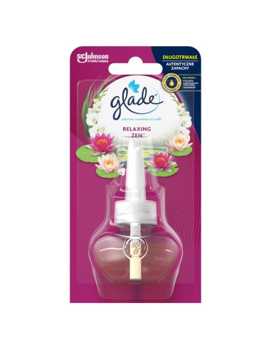 Wkład Relaxing Zen do odświeżacza GLADE Electric scented oil 20ml - Odświeżacze elektryczne