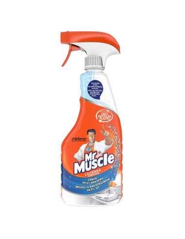 Mandarynkowy płyn do czyszczenia i dezynfekcji łazienki Mr Muscle 500 ml 