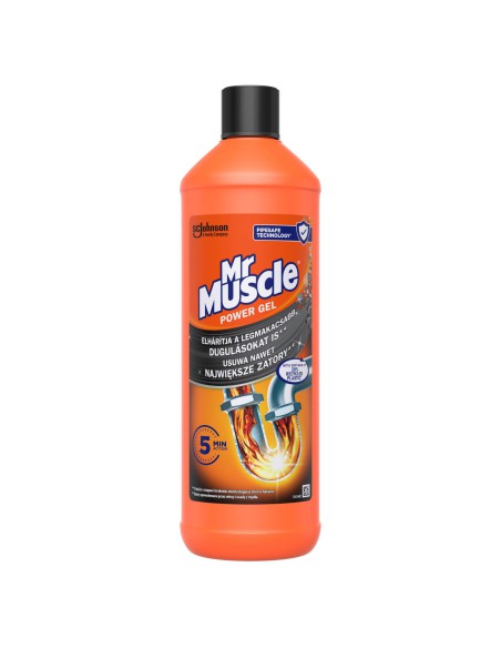 Żel do udrażniania rur Power Gel Mr Muscle 1L 4000290968338