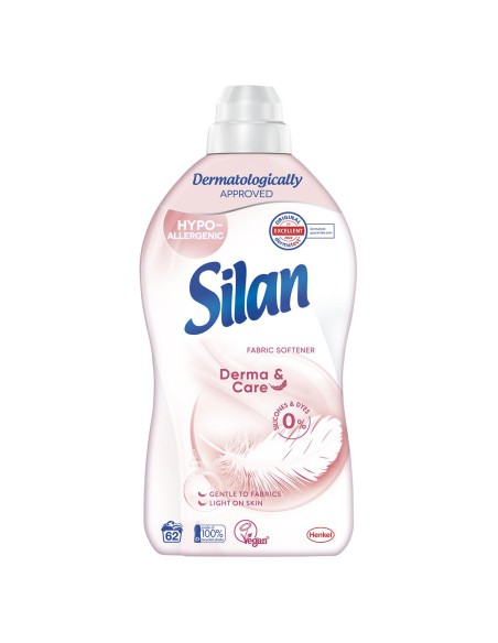 Płyn do płukania tkanin dla alergików Silan Derma&Care 1,364l 9000101590739