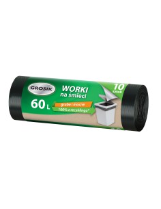 Uniwersalne worki na śmieci Grosik 60L 10 szt. 5900536220321