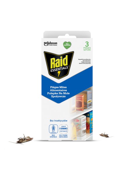 Funkcjonalna pułapka na mole spożywcze Raid Essentials 3szt. 5000204305531