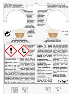 Żelowe zawieszki przeciw molom o zapachu cedrowym 2 szt. Raid 4000290902844 2