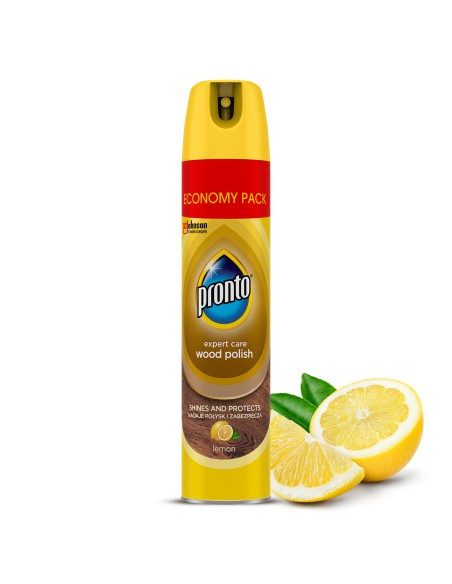 Spray do mebli drewnianych Pronto Expert Care Cytryna 300ml - Czyszczenie i pielęgnacja mebli Spray do mebli drewnianych Pronto Expert Care Cytryna 300ml 5000204165159