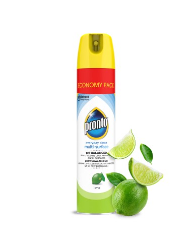 Limonkowy spray do czyszczenia powierzchni Pronto Everyday Clean 300ml 5000204922639