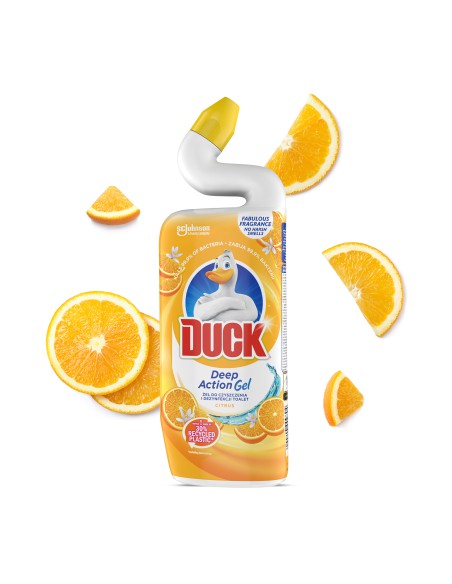 Żel do czyszczenia toalet Duck Deep Action Gel Citrus 750ml 5000204009804