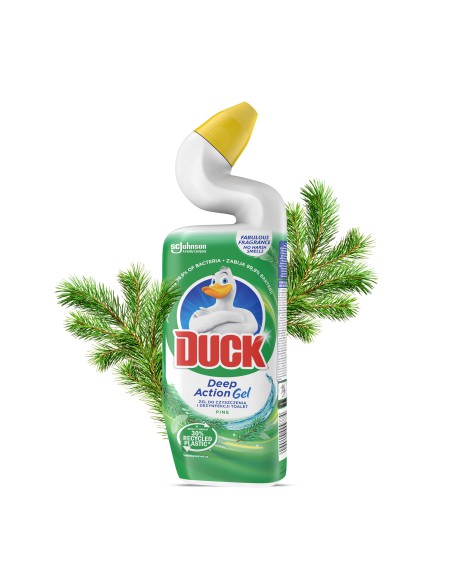 Żel do czyszczenia toalet Duck Deep Action Gel Pine 750ml - Żele do czyszczenia toalet Żel do czyszczenia toalet Duck Deep Action Gel Pine 750ml 5000204009774