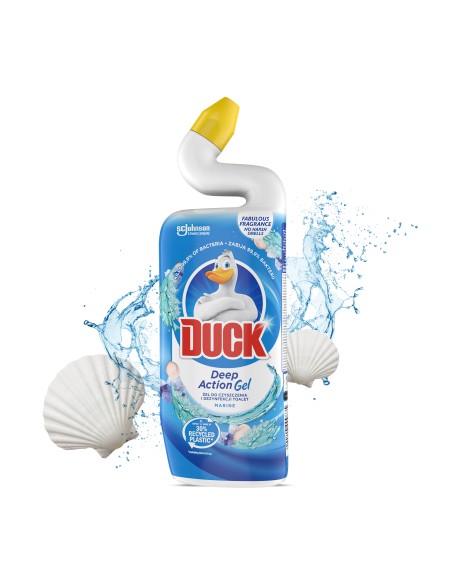 Żel do czyszczenia toalet Duck Deep Action Gel Marine 750ml 5000204009835