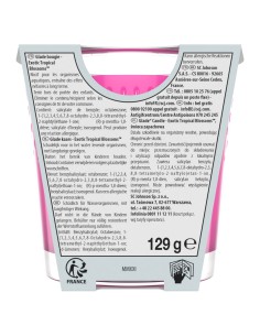 Świeca zapachowa Glade Exotic Tropical Blossoms 129g 5000204229097 2