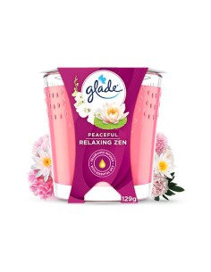 Świeca zapachowa Glade Relaxing Zen 129g 5000204106091