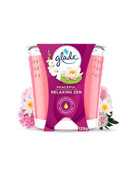 Świeca zapachowa Glade Relaxing Zen 129g 5000204106091