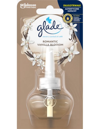 Wkład do elektrycznego odświeżacza powietrza Glade Romantic Vanilla Blossom 20ml 5000204348484 2