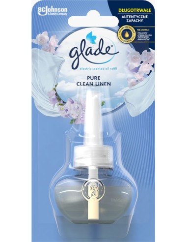 Wkład do elektrycznego odświeżacza powietrza Glade Pure Clean Linen 20ml - Odświeżacze elektryczne