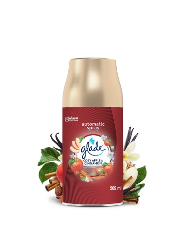 Wkład do odświeżacza powietrza Glade Automatic Spray Cosy Apple & Cinnamon 269ml 5000204287738