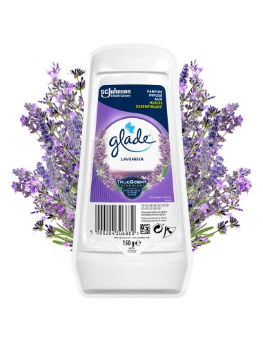 Odświeżacz powietrza w żelu Glade Lavender 150g - Odświeżacze żelowe