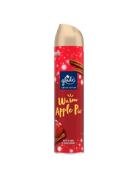 Odświeżacz powietrza w aerozolu Glade Warm Apple Pie 300ml 5000204316728 2