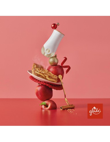 Elektryczny odświeżacz powietrza Glade Electric Scented Oil z wkładem Warm Apple Pie 5000204324525 2