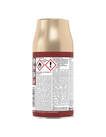Wkład do odświeżacza powietrza Glade Automatic Spray Warm Apple Pie 269ml 5000204319217 3