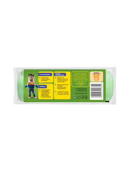 Torebki śniadaniowe zawiązywane 100szt Jan Niezbędny 5900536256344 2