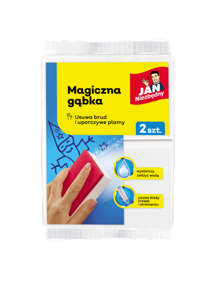 Magiczna gąbka do czyszczenia 2szt  Jan Niezbędny 5900536235417 3