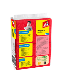 Magiczna gąbka do czyszczenia 2szt  Jan Niezbędny 5900536235417 2