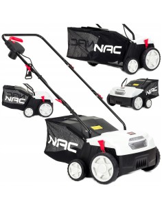 Aerator i wertykulator elektryczny NAC SCE140-W szer. robocza 32 cm, wałek 2-w-1 5902490740686 2