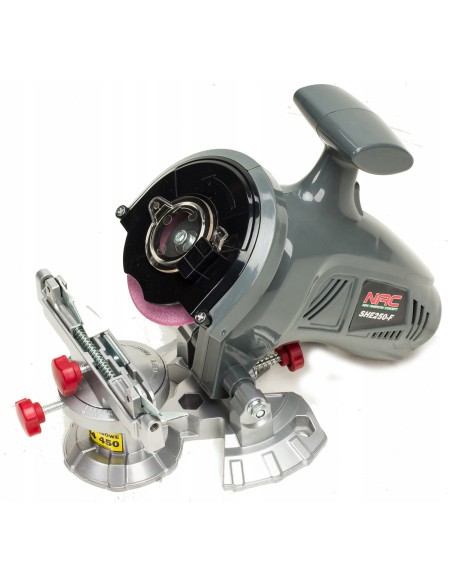 Solidna ostrzałka elektryczna do łańcuchów z imadłem obrotowym NAC SHE250-F, 250W - Akcesoria do pilarek łańcuchowych NAC Solidna ostrzałka elektryczna do łańcuchów z imadłem obrotowym NAC SHE250-F, 250W 5902067856130 2