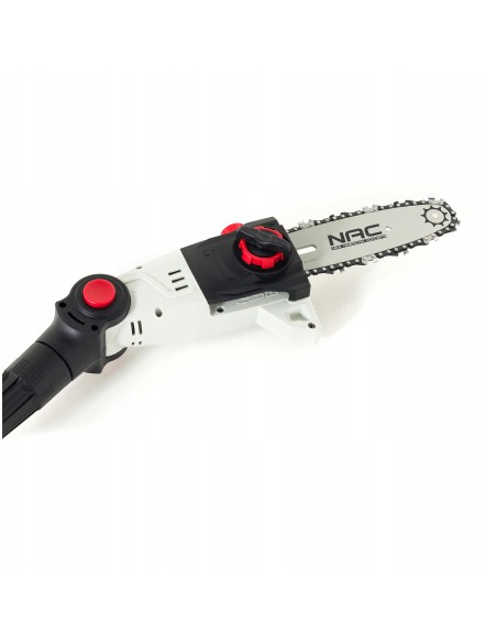 Wielofunkcyjne urządzenie na wysięgniku NAC PHCBE18-B15-S2 18V, pilarka łańcuchowa + nożyce do żywopłotu - Wspólny akumulator... Wielofunkcyjne urządzenie na wysięgniku NAC PHCBE18-B15-S2 18V, pilarka łańcuchowa + nożyce do żywopłotu 5902490741799 7