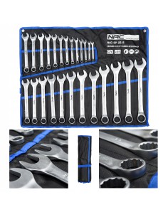 Zestaw kluczy płasko-oczkowych NAC SP-25-S 6-32 mm 5902490787650