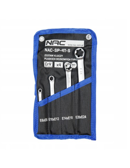 Zestaw kluczy oczkowych TORX NAC SP-4T-S E6 - E24 5902490787636 3