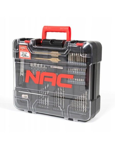 Solidna wiertarko-wkrętarka akumulatorowa NAC CDB2-40-S-LI-20V + funkcjonalny zestaw akcesoriów 5902490787476 11