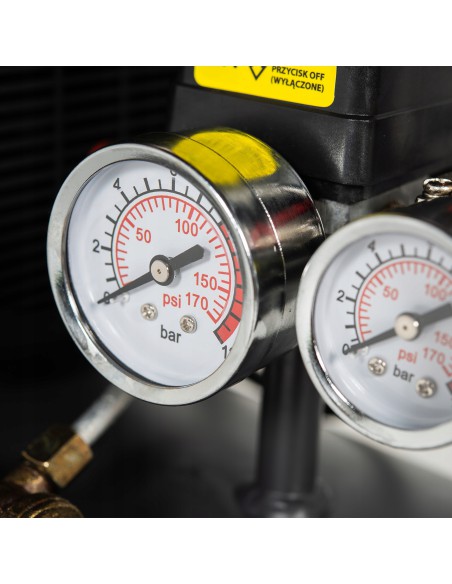 Efektywny kompresor olejowy NAC OL-L-50-1.5-IN, 50 L 1500 W 5902490787759 6