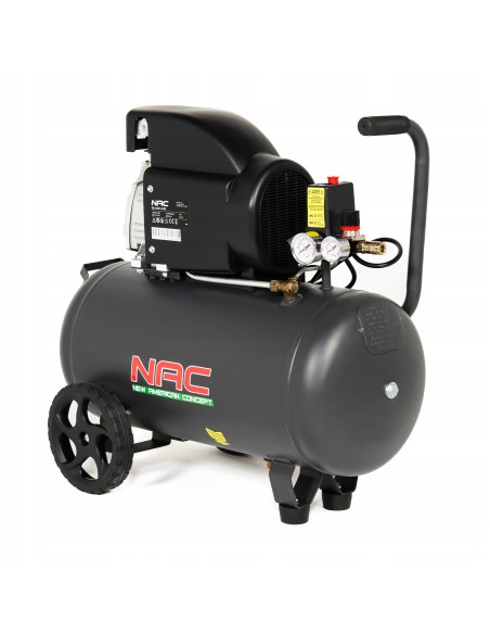 Efektywny kompresor olejowy NAC OL-L-50-1.5-IN, 50 L 1500 W 5902490787759 10