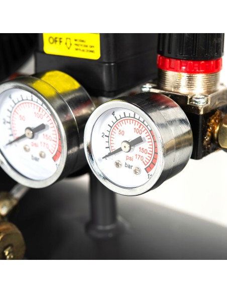 Wyciszony kompresor bezolejowy NAC OF-SL-50-1.5-IN, 50 L 1500 W 5902490787766 7