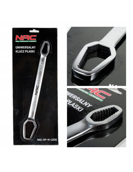 Uniwersalny klucz płaski oczkowy TORX NAC SP-M-LOCK 8-22 mm 5902490787674 7