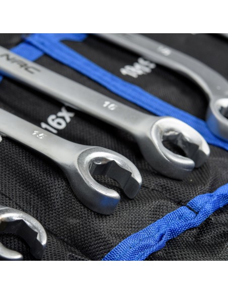 Duży zestaw 47 kluczy płasko-oczkowych NAC SP-47-S 5902490787612 4