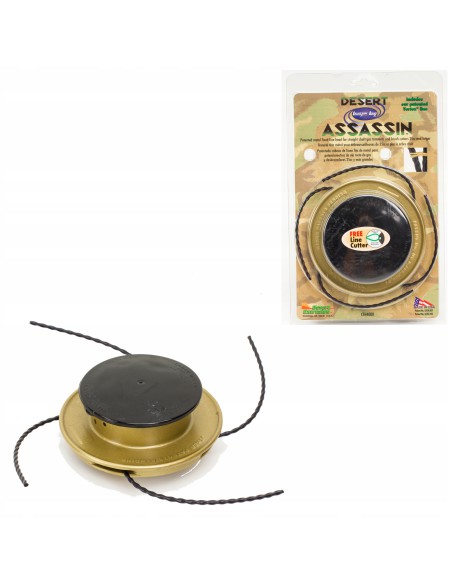 Odporna na uszkodzenia mechaniczne głowica żyłkowa aluminiowa DESERT ASSASIN CFH4000 do kos spalinowych 5907510486872