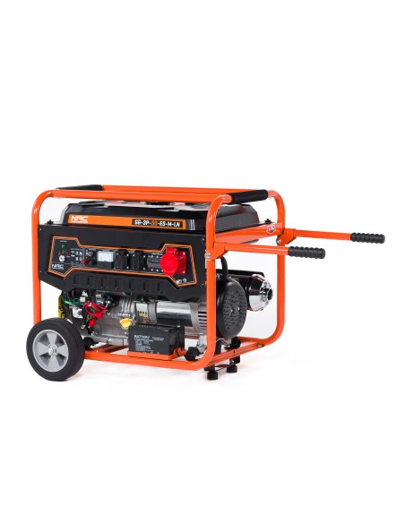 Mocny agregat prądotwórczy trójfazowy NAC GG-3P-50-ES-M-LN z elektrycznym rozrusznikiem 5902490783171