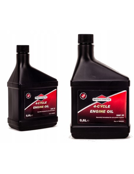 Praktyczny olej do silników czterosuwowych Briggs&Stratton SAE30 0,6L 4016153100050