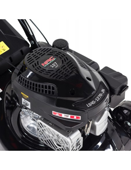 Kompaktowa kosiarka spalinowa NAC LS40-127R-JN z napędem 5902490784321 5