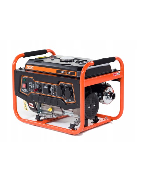 Przenośny agregat prądotwórczy NAC 2200W 196 CM³ AVR 2X230V AVR 5902490783140