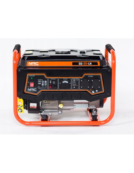 Przenośny agregat prądotwórczy NAC 2200W 196 CM³ AVR 2X230V AVR 5902490783140 3