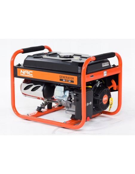 Przenośny agregat prądotwórczy NAC 2200W 196 CM³ AVR 2X230V AVR 5902490783140 5