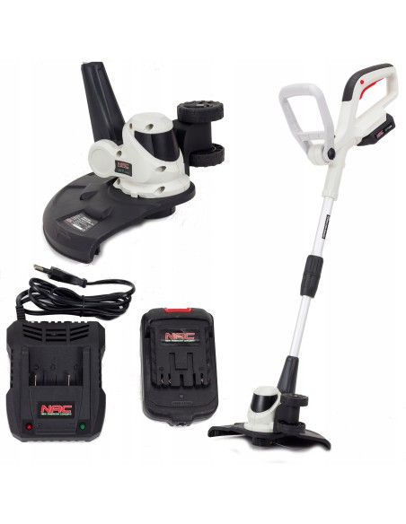 Cicha podkaszarka akumulatorowa NAC TB18-B15-S z teleskopowym drążkiem + akumulator i ładowarka 5907510485264 2