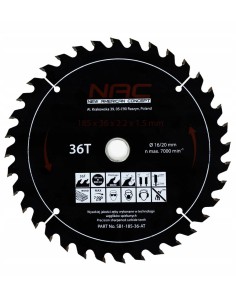 Solidna tarcza widiowa NAC SB1-185-36-AT 5907510482713
