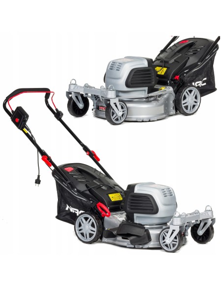 Mocna kosiarka elektryczna NAC LE18-46-SIR-JR 1800W - Kosiarki elektryczne NAC Mocna kosiarka elektryczna NAC LE18-46-SIR-JR 1800W 5902490741867 2